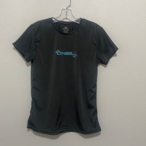 O’Neill gray swim shirt. Size Large. Great sun protection shirt!
